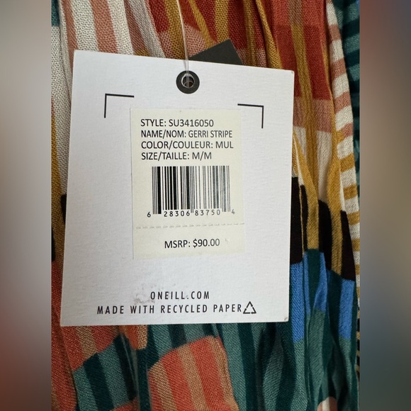 O’NEILL Gerri Striped Long Dress - Picture 9 of 12